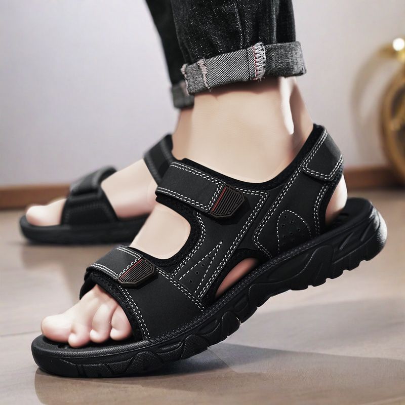 Zapatos de vadeo para hombre, antideslizantes, desodorantes, absorbentes del agua, de EVA, ultraligeros, con velcro, transpirables y de secado rápido.