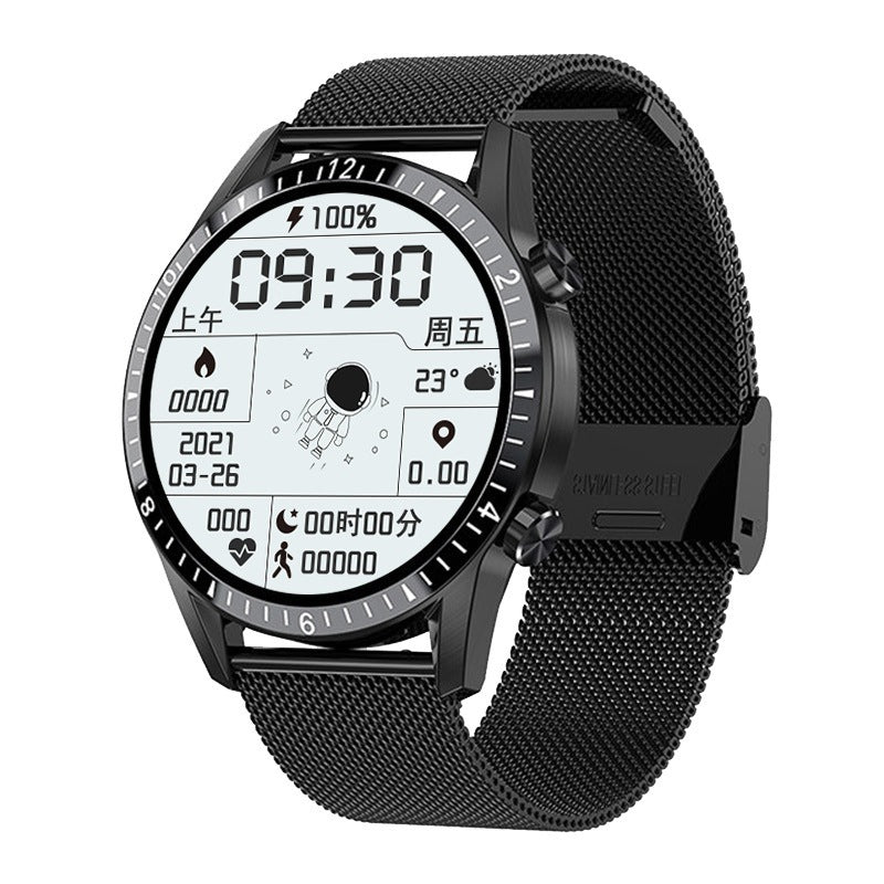 Reloj inteligente para adultos con monitorización de frecuencia cardíaca, seguimiento de actividad física y funciones de voz inteligentes.