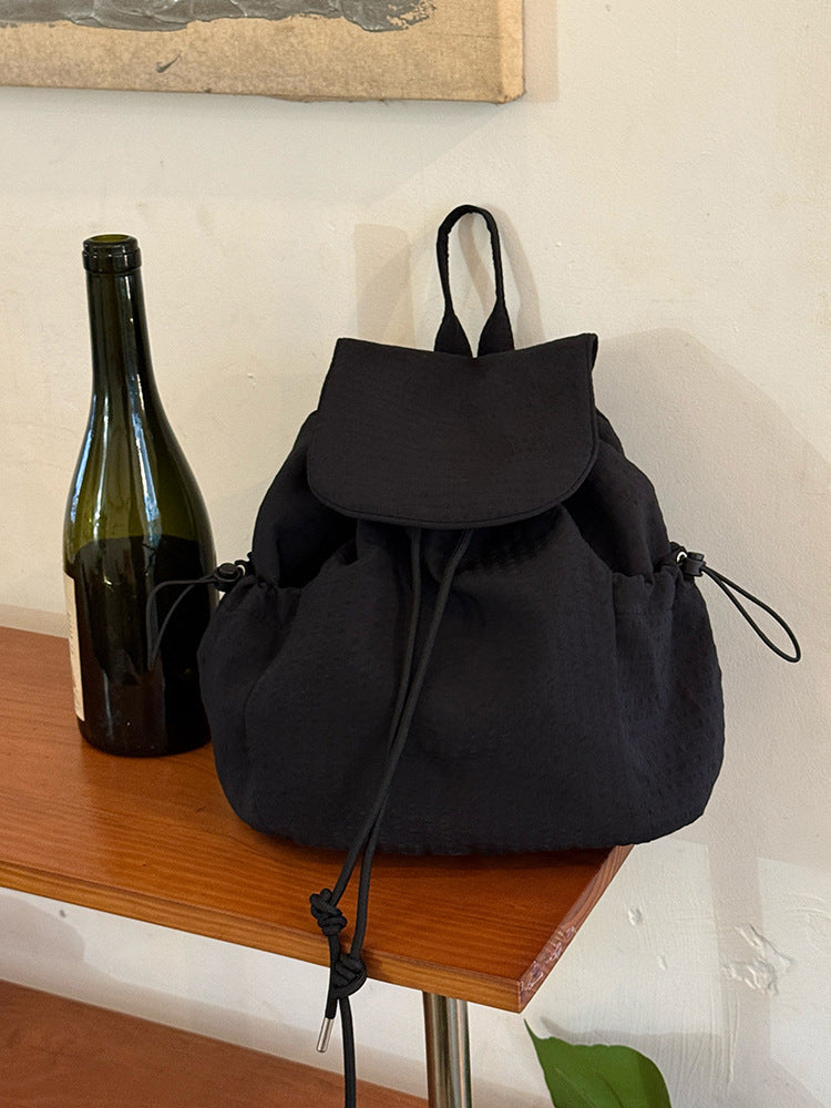 Mochila ligera de nailon estilo coreano para uso diario