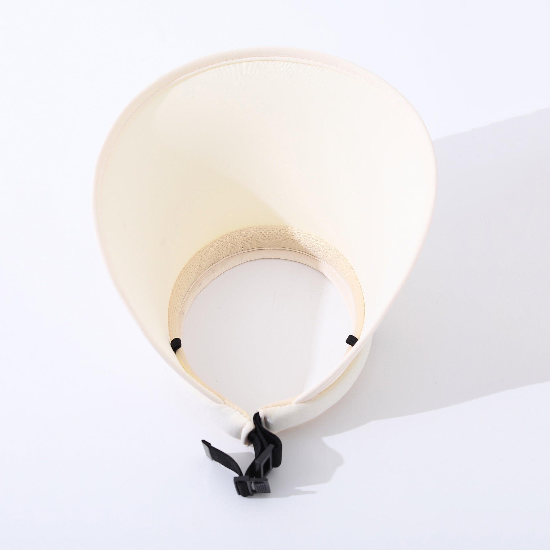 Solid-color Petal-shaped Labeled Wide-brimmed Casual And Versatile Open-top Sun Hat, Suitable For Outdoor Commuting And Vacation In Spring And Summer