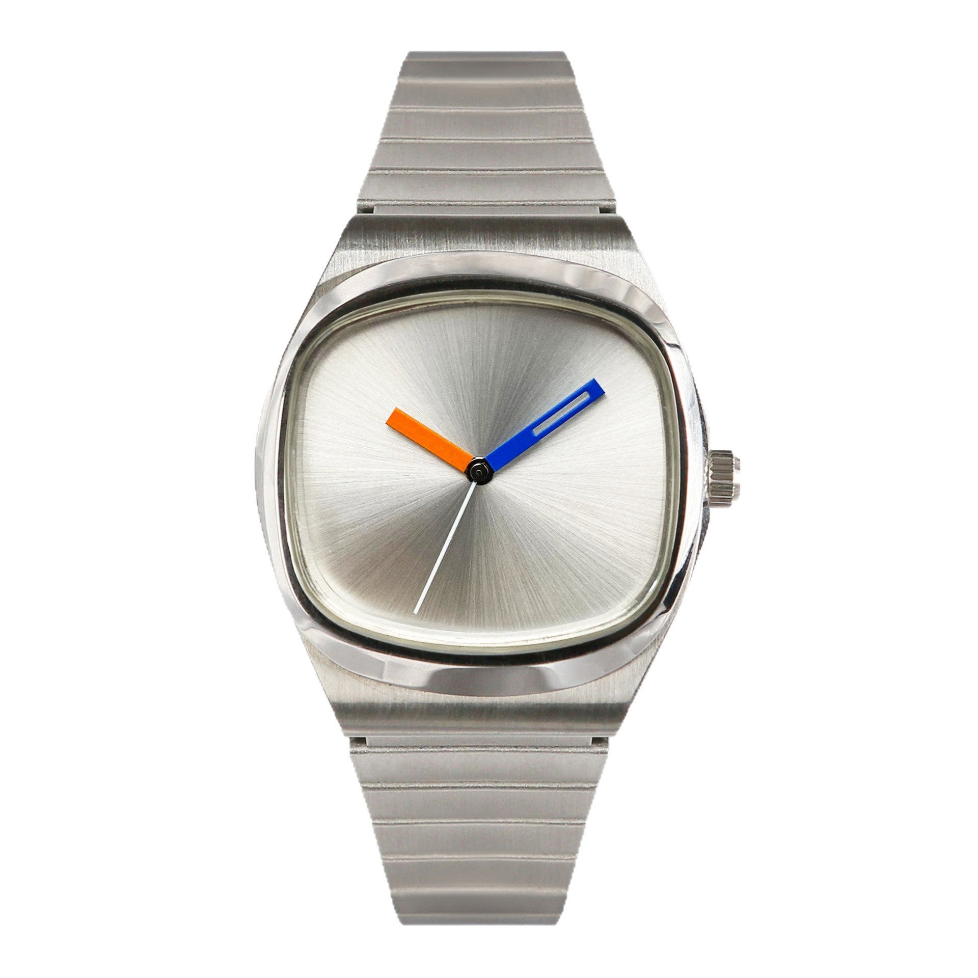Reloj unisex minimalista sin logotipo para hombres y mujeres jóvenes