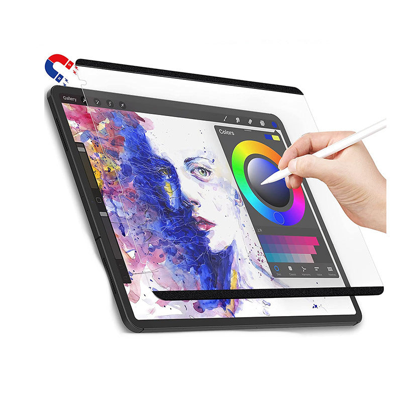 Película adhesiva magnética para pintura con escritura a mano plana y esmerilada