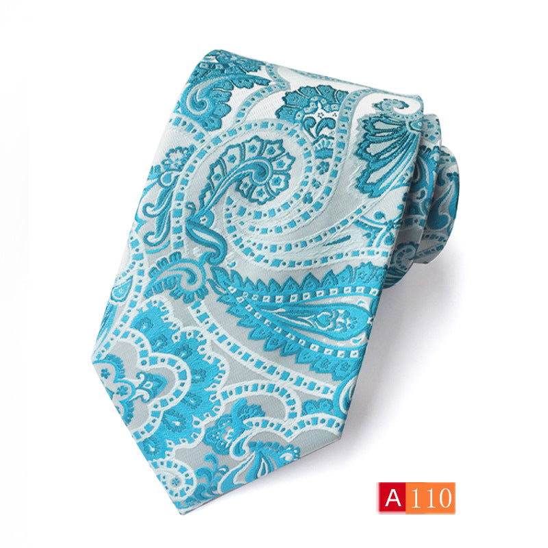 Corbata de jacquard de poliéster para hombre, informal y formal