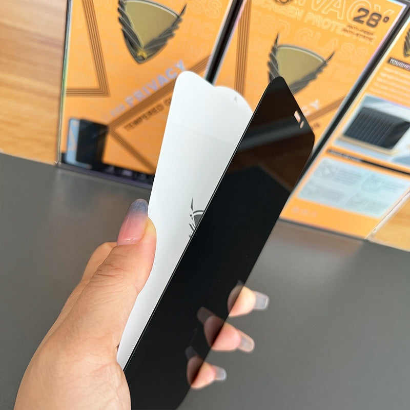 Protector de pantalla de vidrio templado HD 8 para teléfono móvil, antiespía, 12 Pro, venta al por mayor