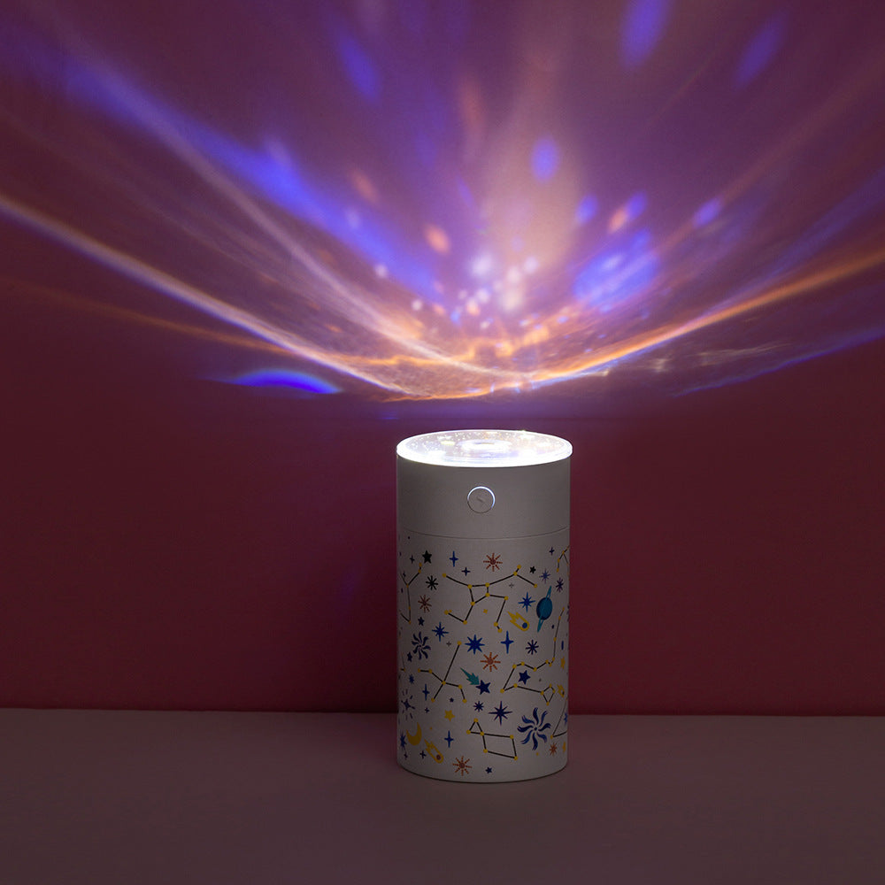 Humidificador proyector de lámpara de estrella de alta capacidad