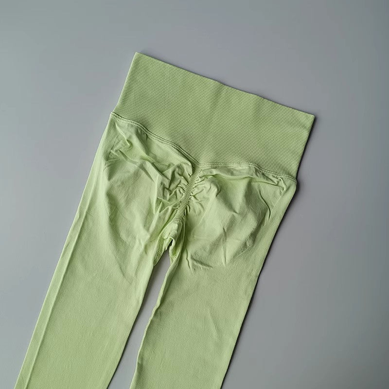 Pantalones ajustados de cintura alta para correr y yoga para mujer