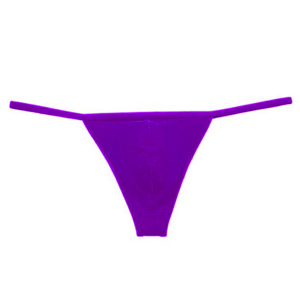 Men's Low Rise Sexy Cotton Thong