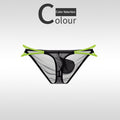 Calzoncillos ultrafinos de seda helada para hombre con cinturilla adelgazante