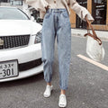 Wide Leg Slimming Student Straight Harem Pants