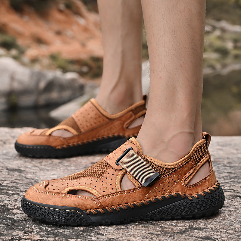 Sandalias cerradas transpirables para hombre