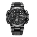 Reloj deportivo elegante y multifuncional con resistencia al agua.