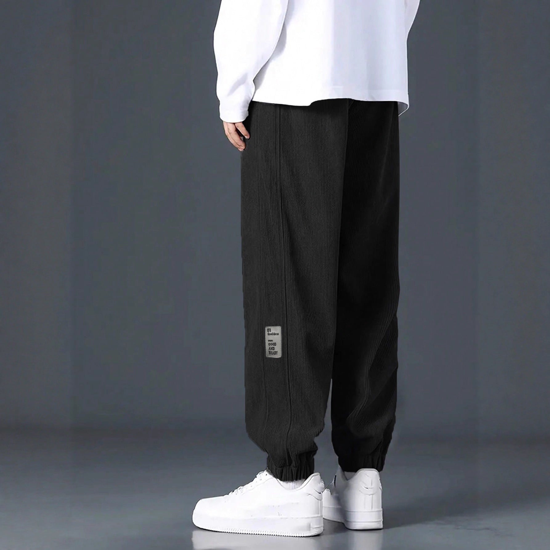 Pantalones de trabajo casuales de pana para deportes