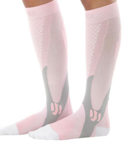 Calcetines de compresión para hombre y mujer. El mejor ajuste deportivo graduado para correr, viajar, volar, aumentar la resistencia, la circulación y la recuperación.