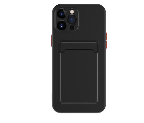 Funda de silicona líquida para teléfono de color puro y sencillo