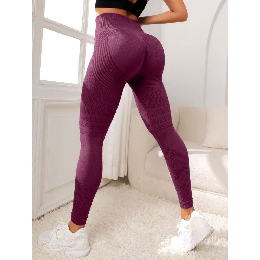Pantalones de yoga de cintura alta y leggings de fitness