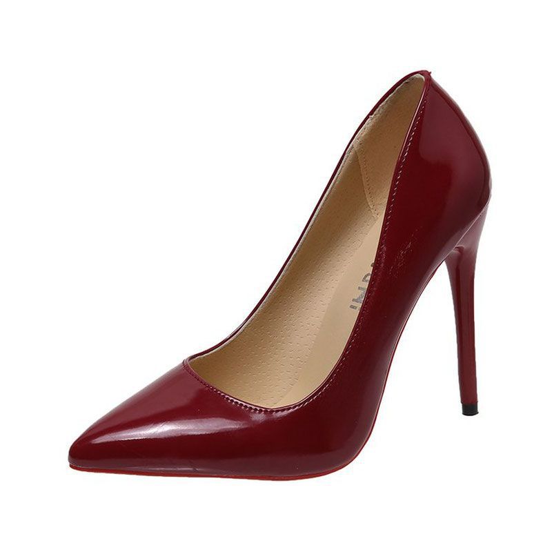 Plus Size Women's Shoes High Heels Sexy Stiletto Heel Fruit Color