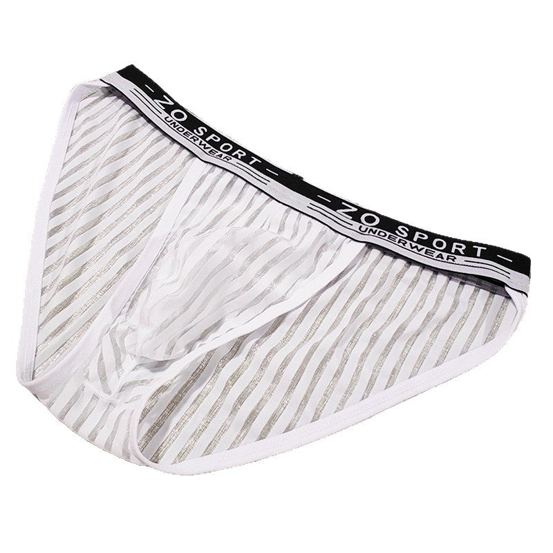 Ropa interior ligera y de lujo para hombre, suave, cómoda y transparente.