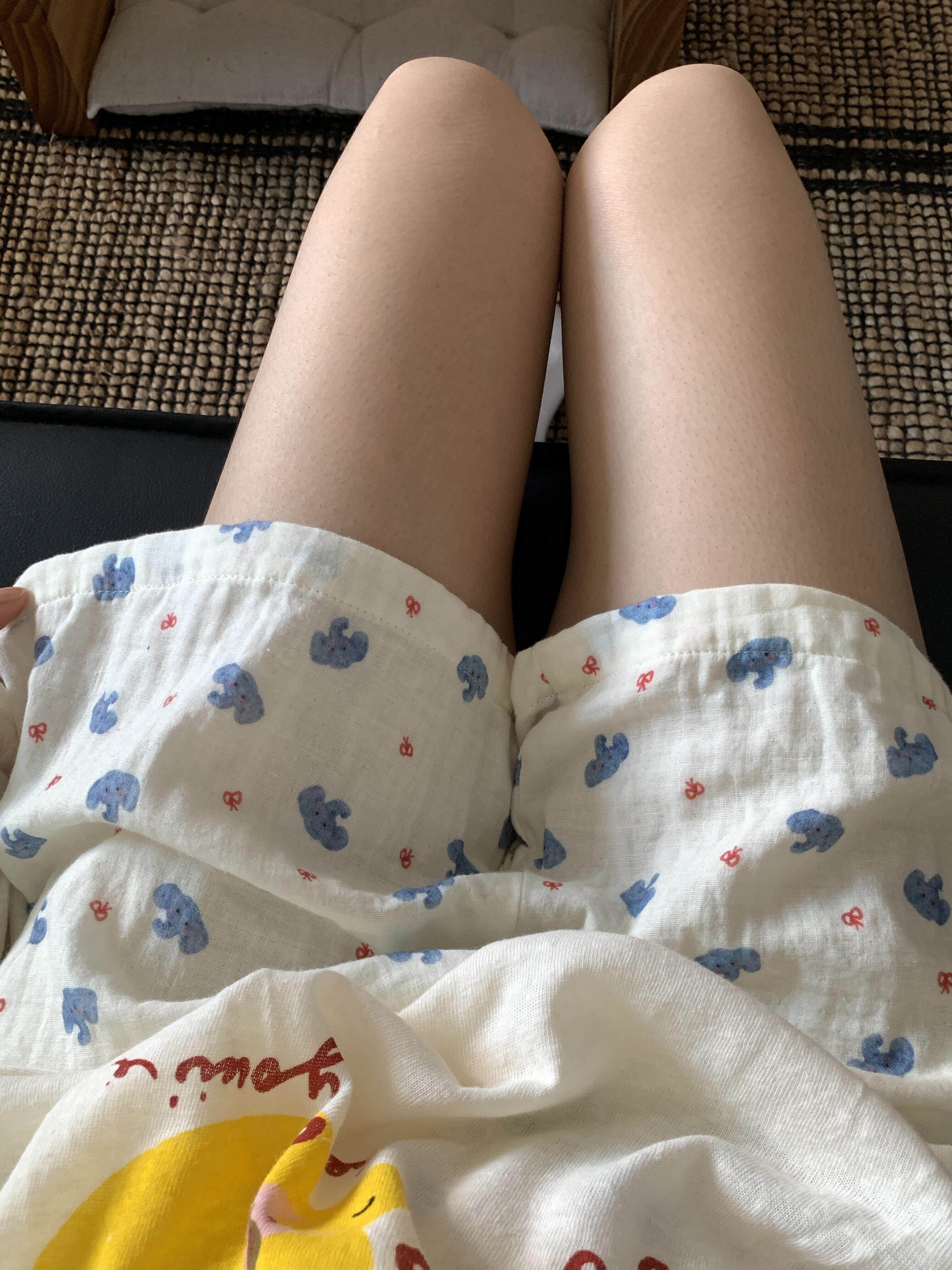 Women's Pure Cotton Double-layer Gauze Shorts