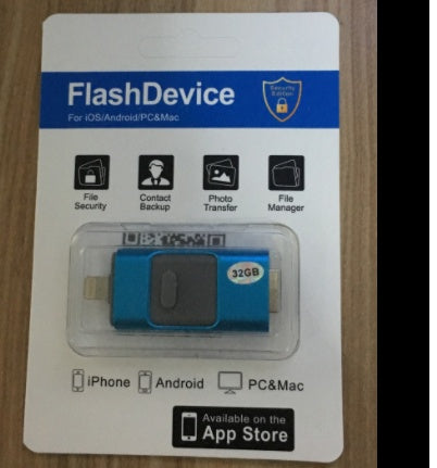 Adecuado para: Computadora móvil Apple Android Unidad flash USB OTG tres en uno