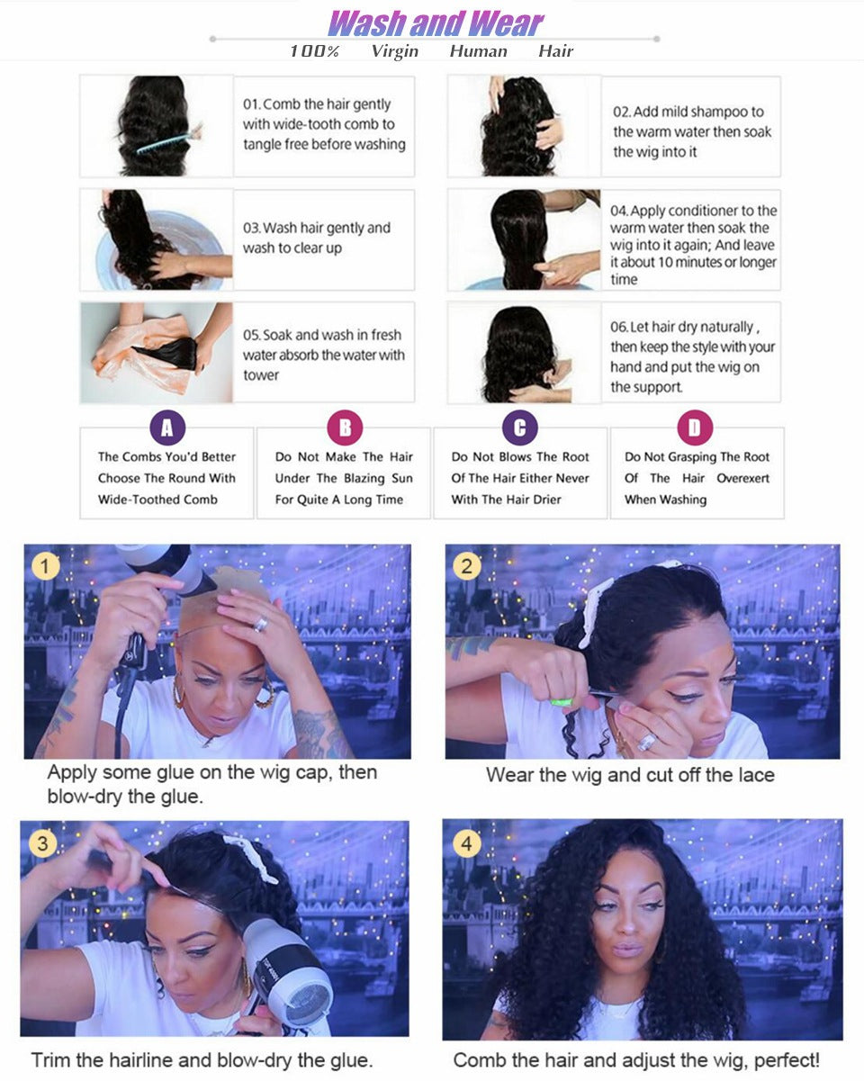 Pelucas frontales de encaje de cabello humano con ondas corporales