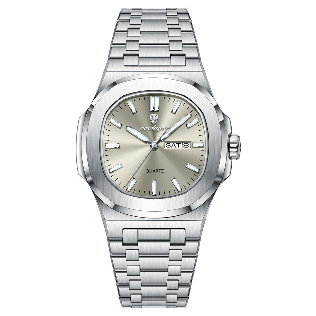 Reloj automático para hombre, resistente al agua y luminoso.