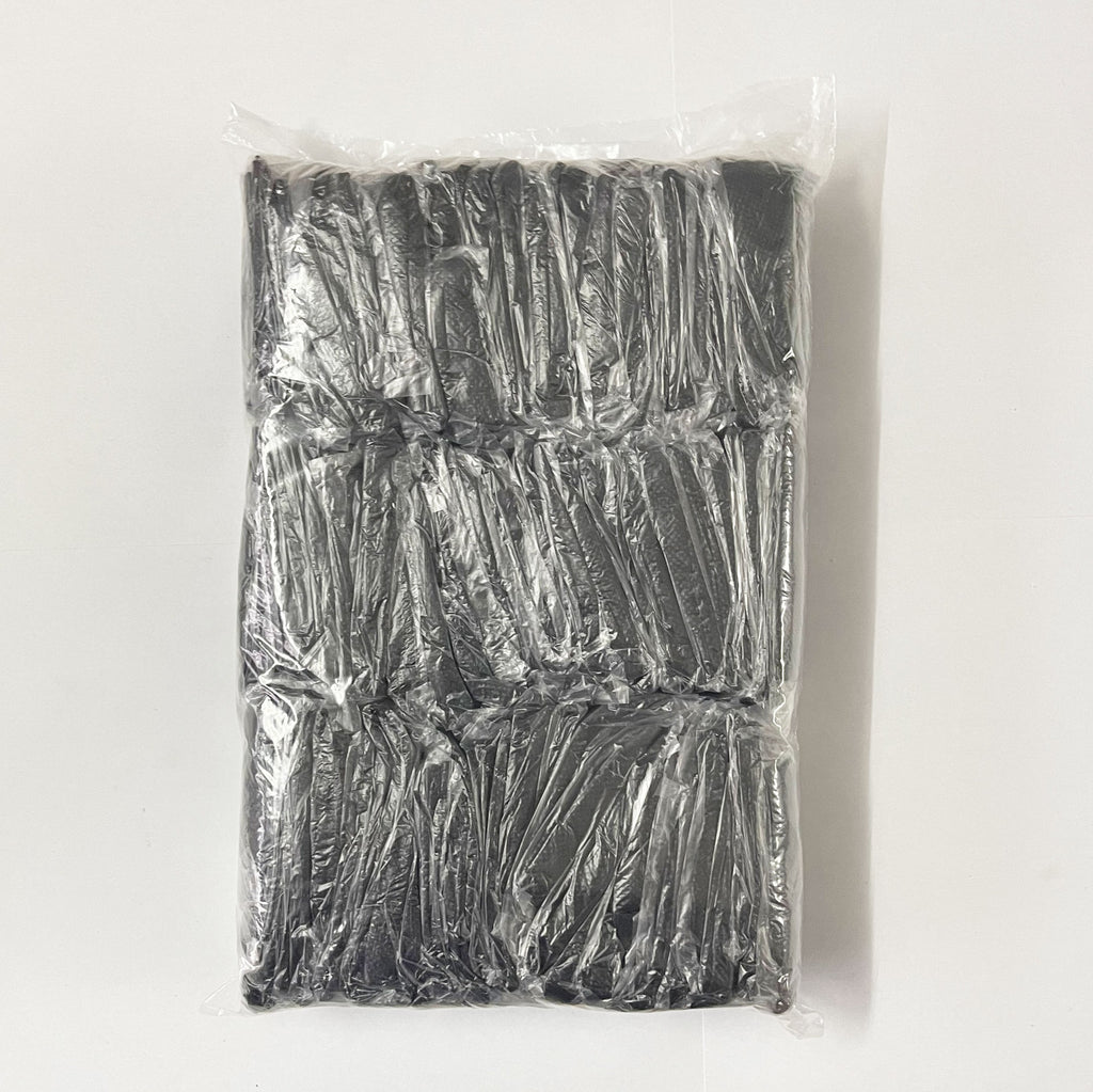 Black Non-woven Disposable Thongs Beauty Salon Sauna Sweat Steaming Hall Thong