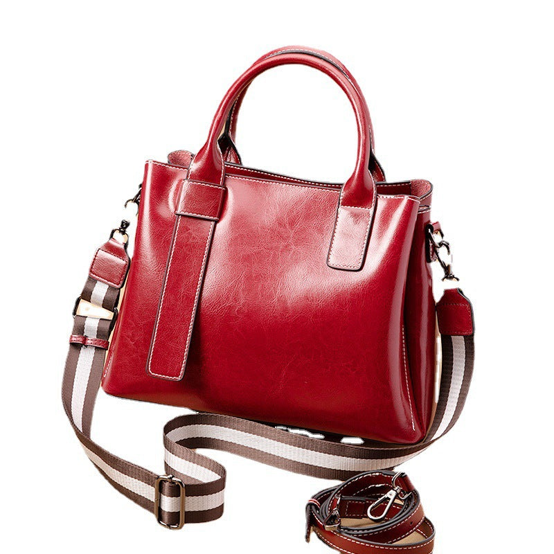 Bolso bandolera y de hombro para mujer, elegante, versátil y de gran capacidad.