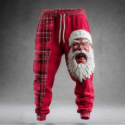 Mens Stylish Casual Printed Drawstring Sweatpants