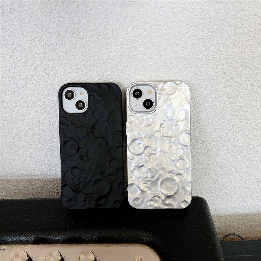 Funda para teléfono con diseño de meteorito y contraportada