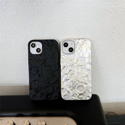 Funda para teléfono con diseño de meteorito y contraportada
