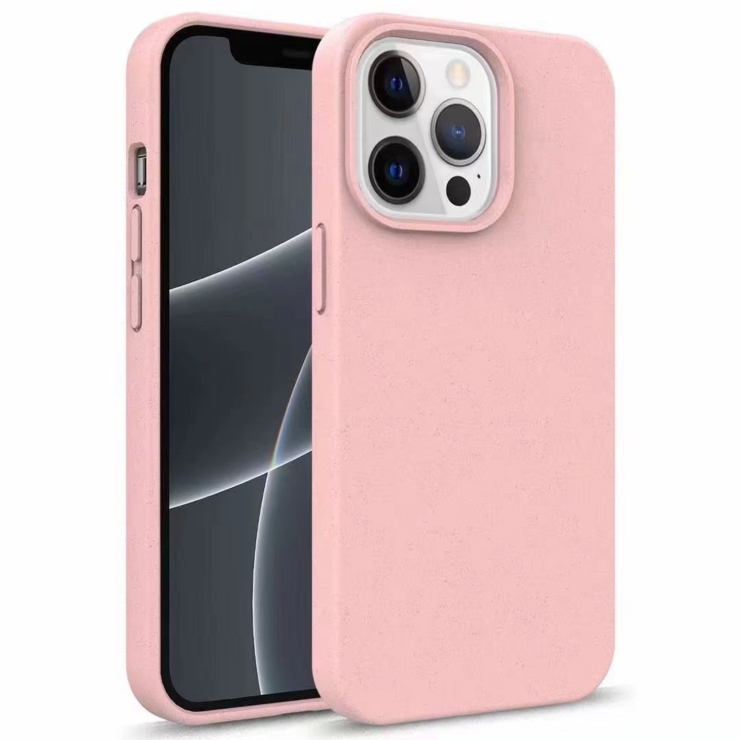 Funda para teléfono biodegradable y compostable de paja de trigo ecológica