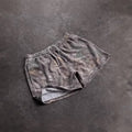 Pantalones cortos casuales con estampado de camuflaje de ramas de árbol de Harajuku