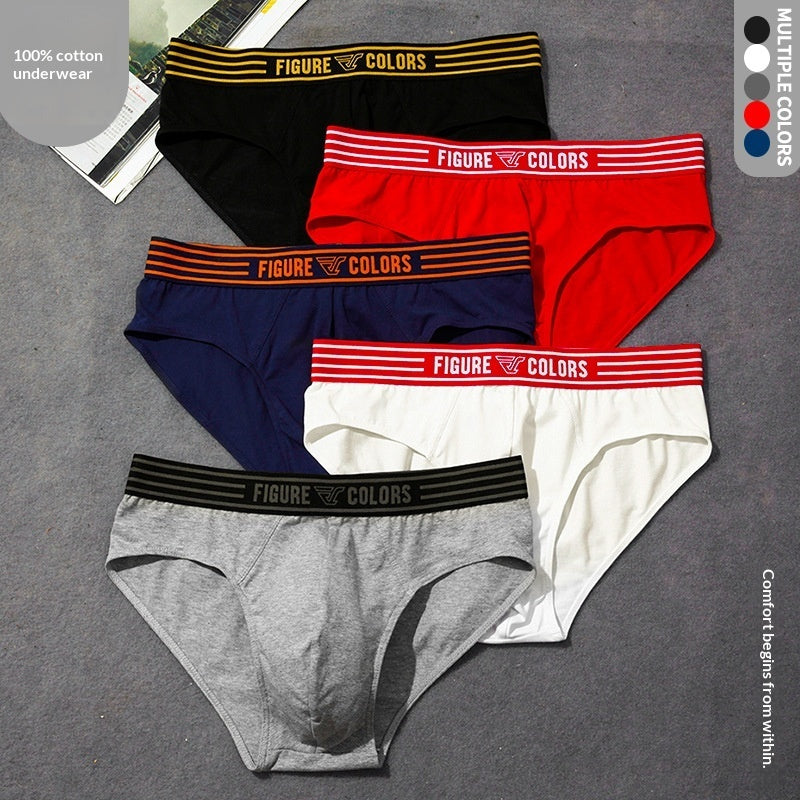 Pantalones cortos transpirables y sexys de tiro bajo para hombres jóvenes