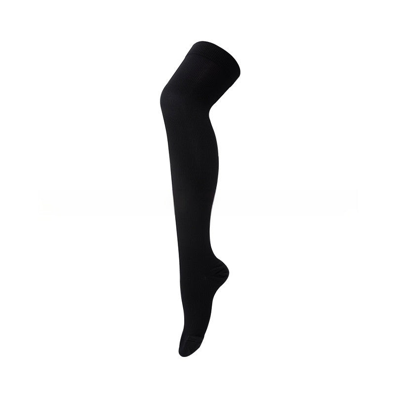 New Outdoor Elastic Sports Running Cycling Long Compression Socks