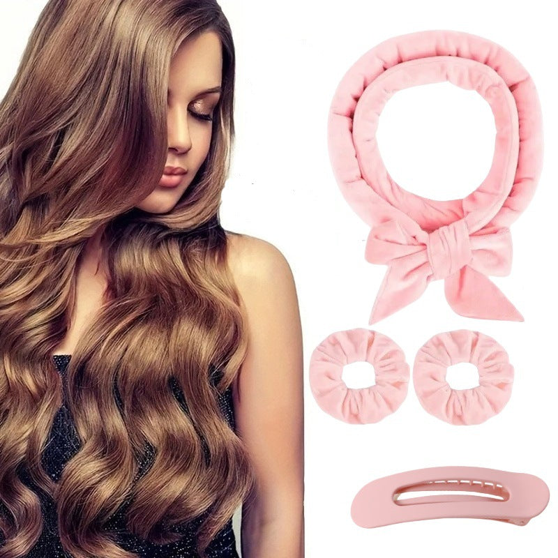 Banda para el cabello Peluquería Big Wave Sleep Rizador de cabello