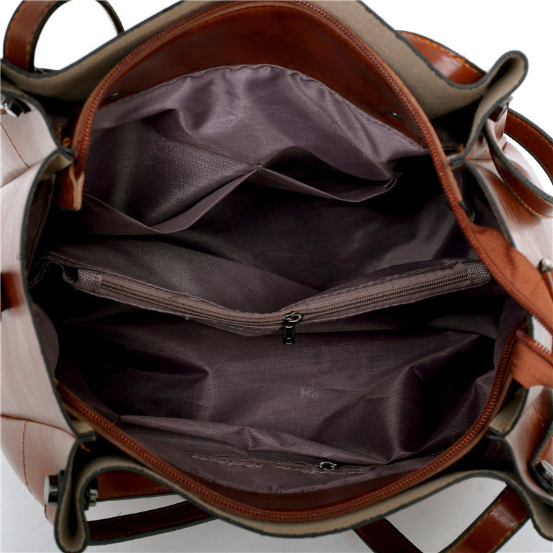 Nuevo conjunto retro de cuatro piezas para madre e hijo para mujer