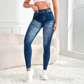 High-elasticity Fitness Jeans That Mimic A Peach-shaped Butt
