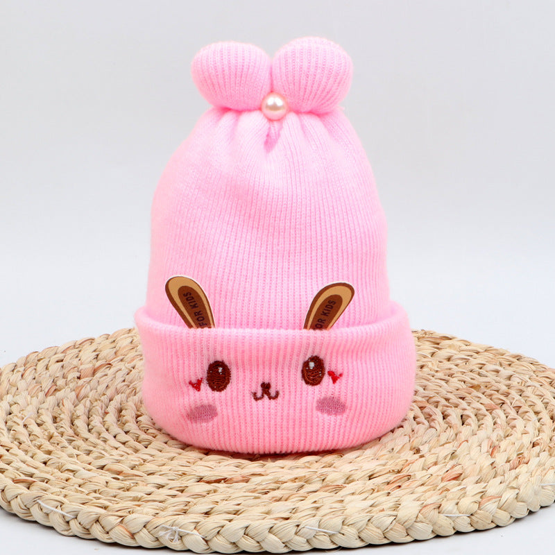 Gorros de lana para bebés recién nacidos de otoño e invierno