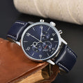 Reloj multifuncional elegante y resistente al agua con calendario para hombre.