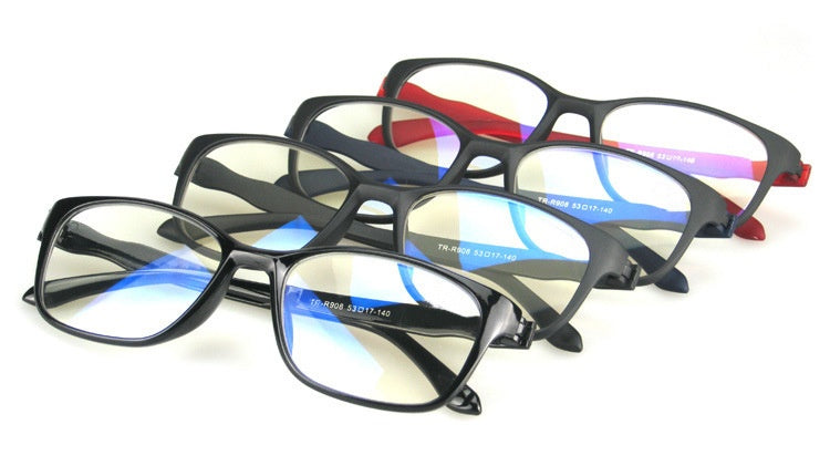 Gafas de moda ultraligeras TR90 con bloqueo de luz azul