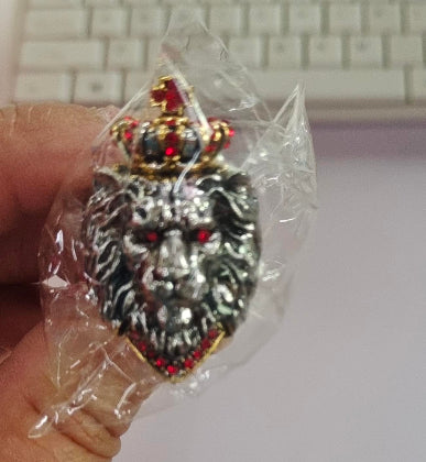 Anillo de león vintage