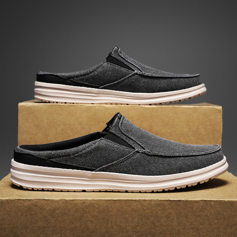 Plus-size Casual Lightweight Slip-on Mules For Outdoor Wear