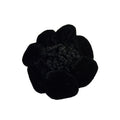 Diadema de terciopelo de color liso para danza con bolsa de malla para el cabello