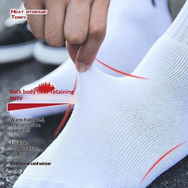 Calcetines térmicos extra gruesos para hombre para otoño e invierno