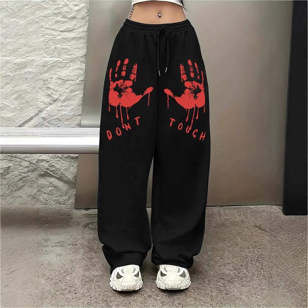 Womens Printed Casual Sweatpants