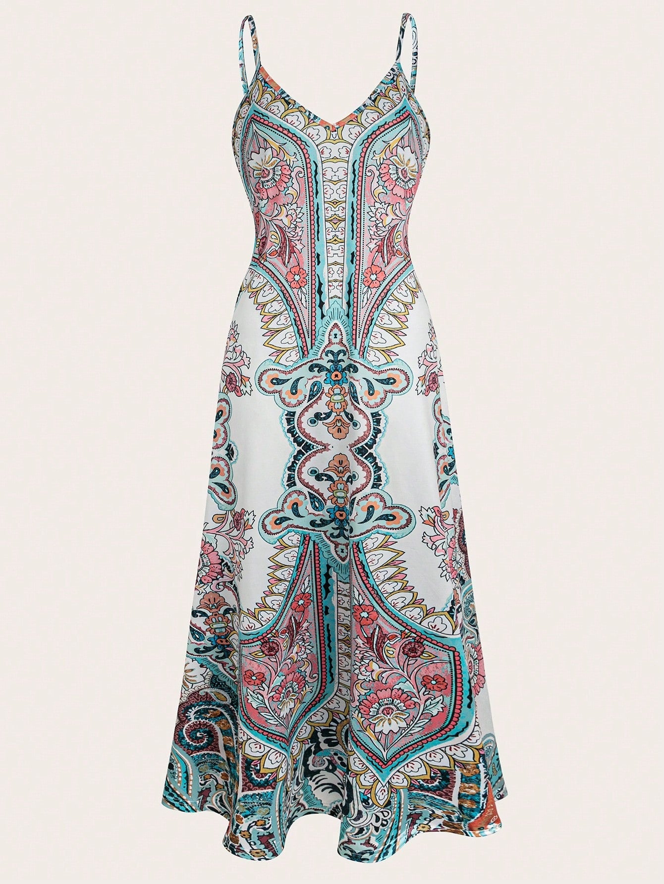 Loose-fitting Figure-flattering Sun-protective Slip Dress