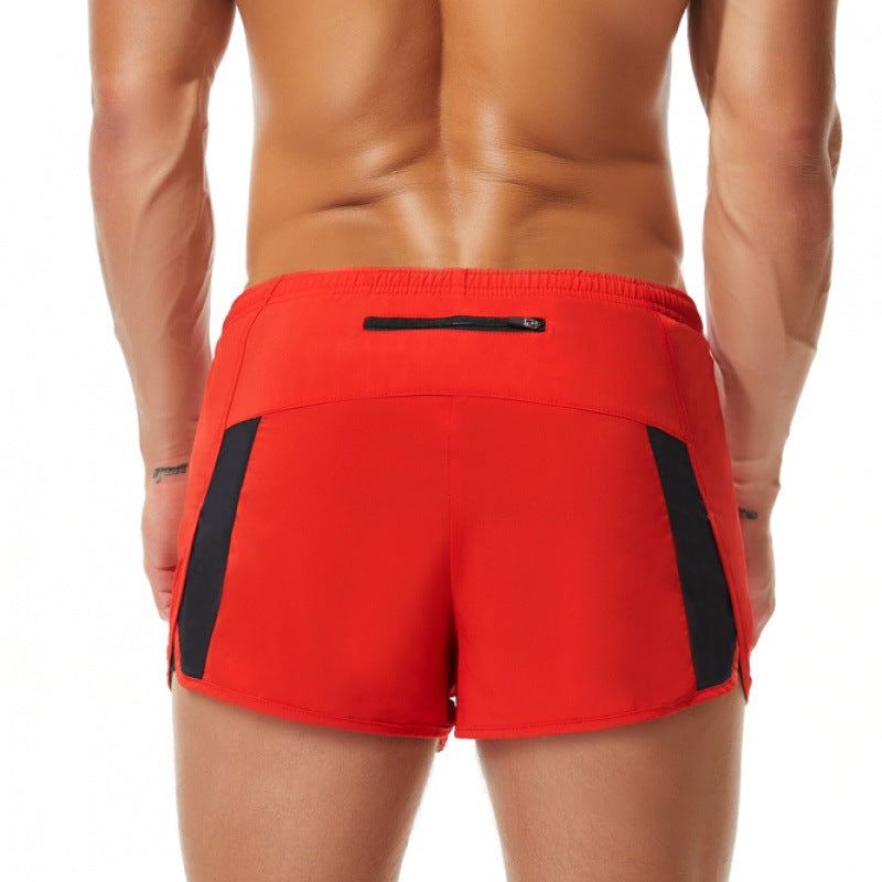 Pantalones cortos deportivos para hombre, holgados y de secado rápido, de tres cuartos