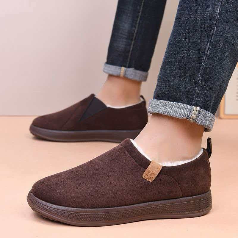 Mens Winter Snow Boots With Fleece Lining