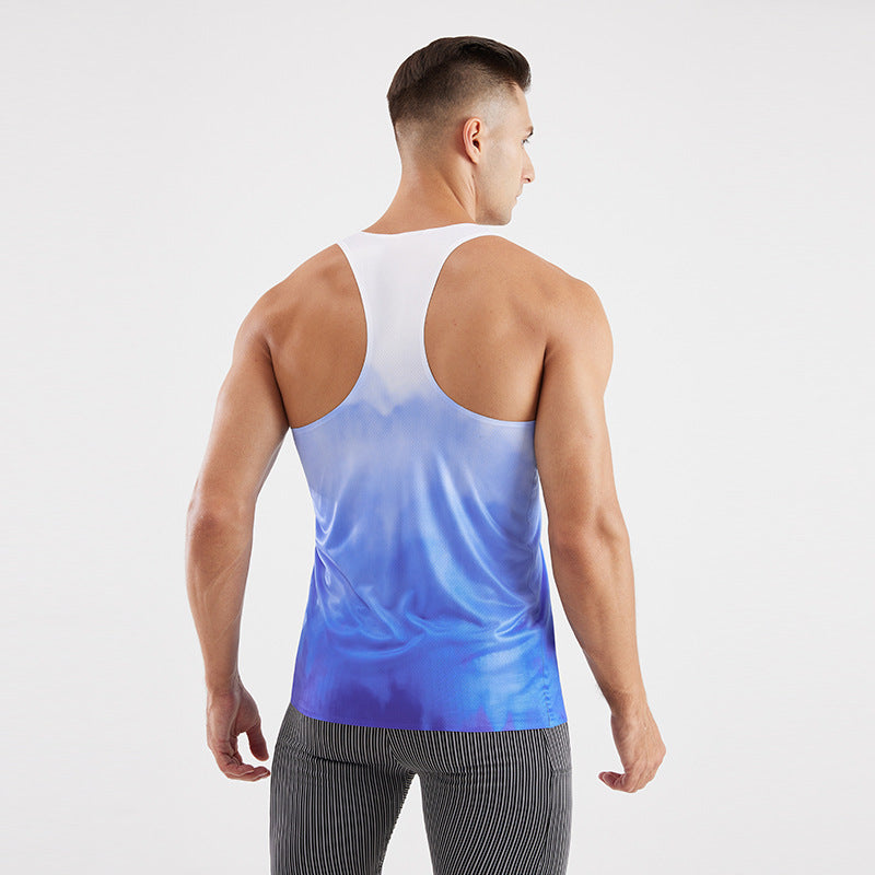 Chaleco deportivo para correr al aire libre en maratón de verano