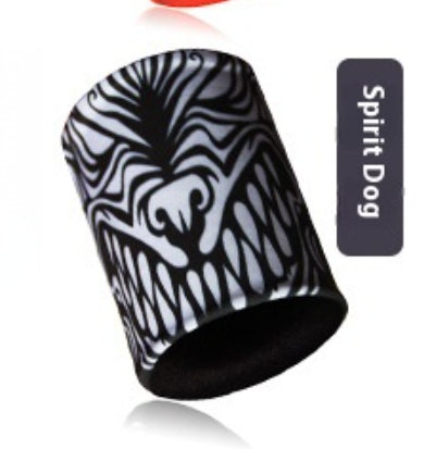 Muñequera deportiva elástica y absorbente del sudor.